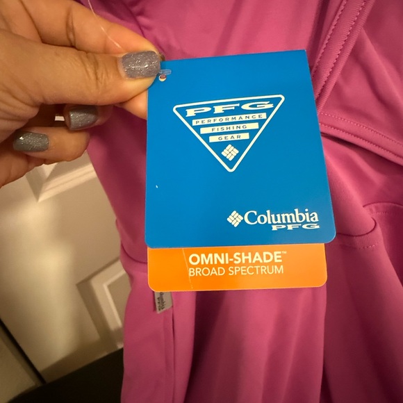 Columbia Tidal Dress Pink Halter Sundress Sleeveless with shorts XL - has flaws - Picture 5 of 9